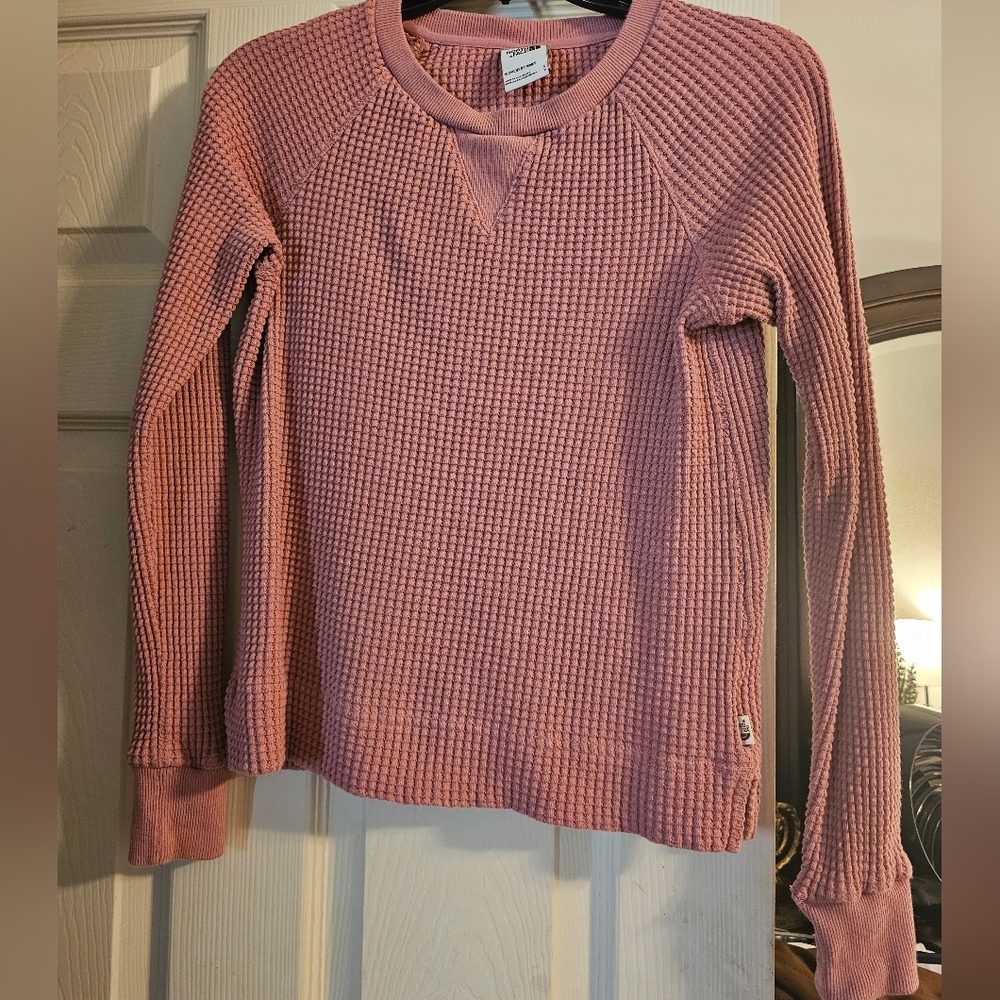 Dusty pink thermal top